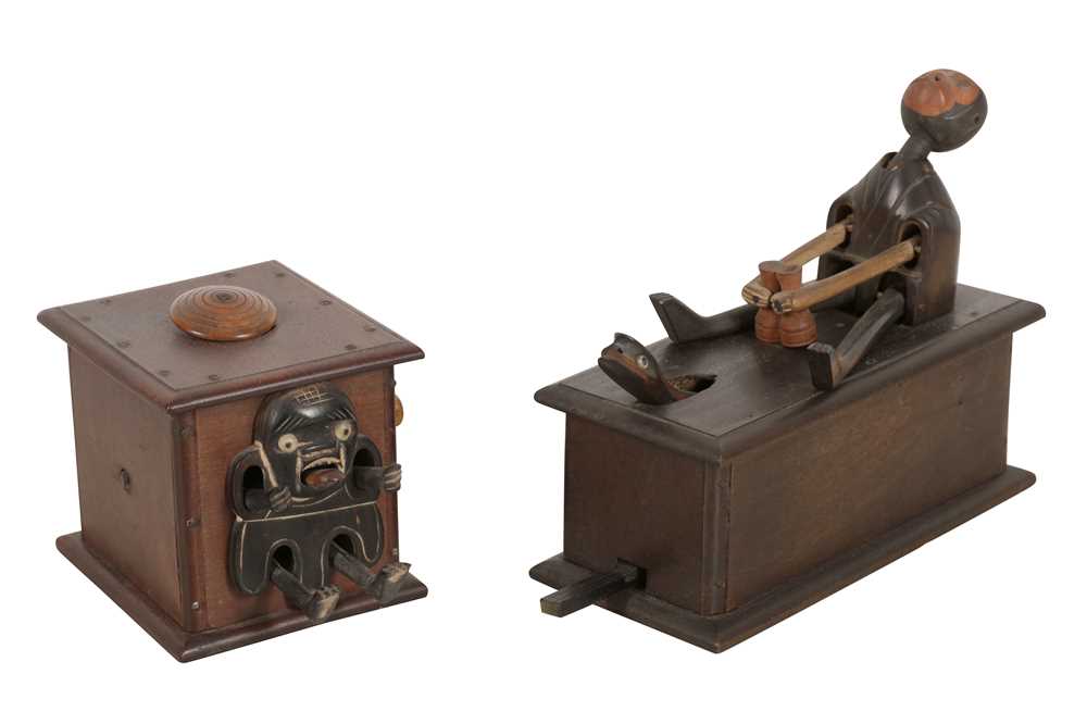 Two Wooden Kobe Toys, Japan c.1890s-1920s - Image 2 of 7