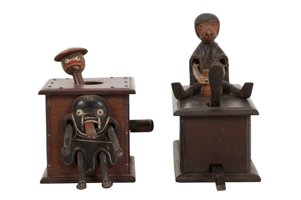 Two Wooden Kobe Toys, Japan c.1890s-1920s - Image 5 of 7