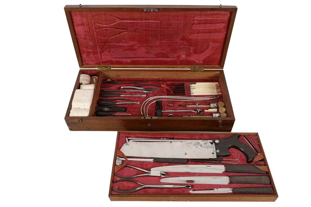 A Stodart & Weis Field Surgeon's Amputation and Surgical Set