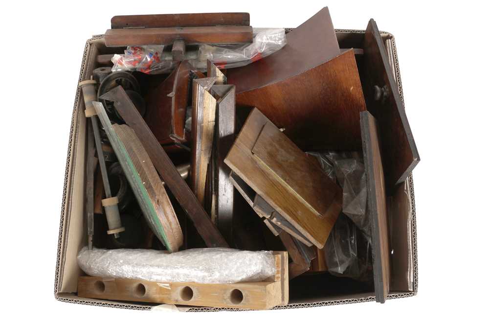A Large Quantity of Stereoscope Parts for Spares or Repair.