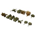 DINKY TOYS: A GROUP OF ASSORTED MILITARY VEHICLES