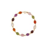 A MULTI-GEM BRACELET