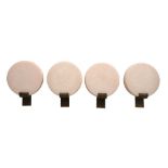 A SET OF FOUR CONTEMPORARY NORTH AMERICAN WALL LIGHTS