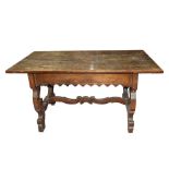 A 17TH-CENTURY ITALIAN BAROQUE REFECTORY TABLE