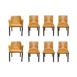 A SET OF EIGHT JASPER MORRISON FOR CAPPELINI CHAIRS