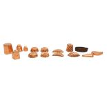 MINIATURE COPPER JELLY MOULDS