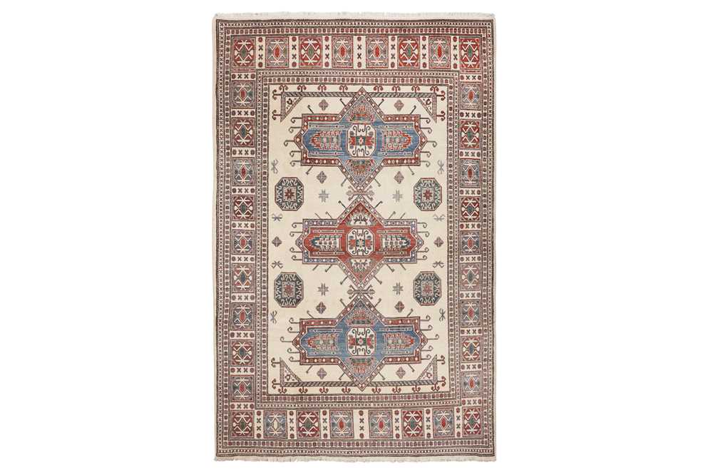 A FINE KAZAK DESIGN CARPET