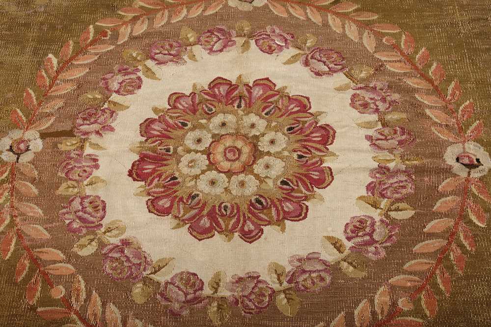 AN EARLY 19TH CENTURY AUBUSSON CARPET, FRANCE - Image 4 of 6