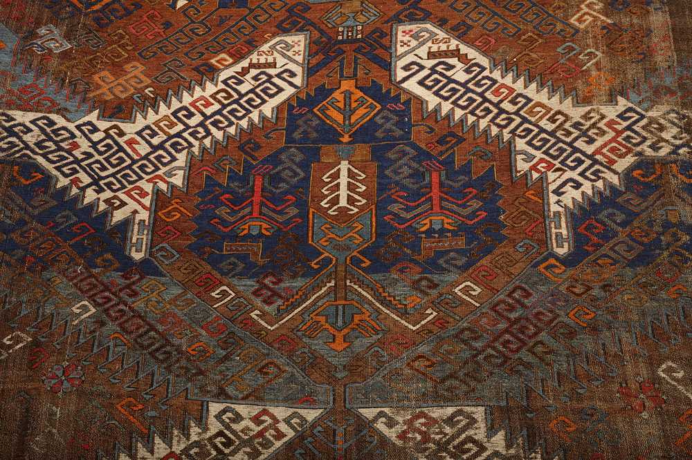 A DRAGON SOUMAC CARPET, SOUTH CAUCASUS - Image 5 of 9