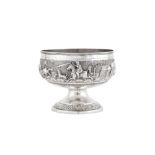 An early 20th century Anglo – Indian silver bowl, Bombay circa 1910