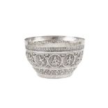 An early 20th century Anglo – Indian unmarked silver bowl, Poona circa 1910
