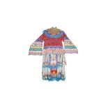 A CHINESE SILK EMBROIDERED 'DRUNKEN CONCUBINE' COSTUME 《貴妃醉酒》京劇戲服