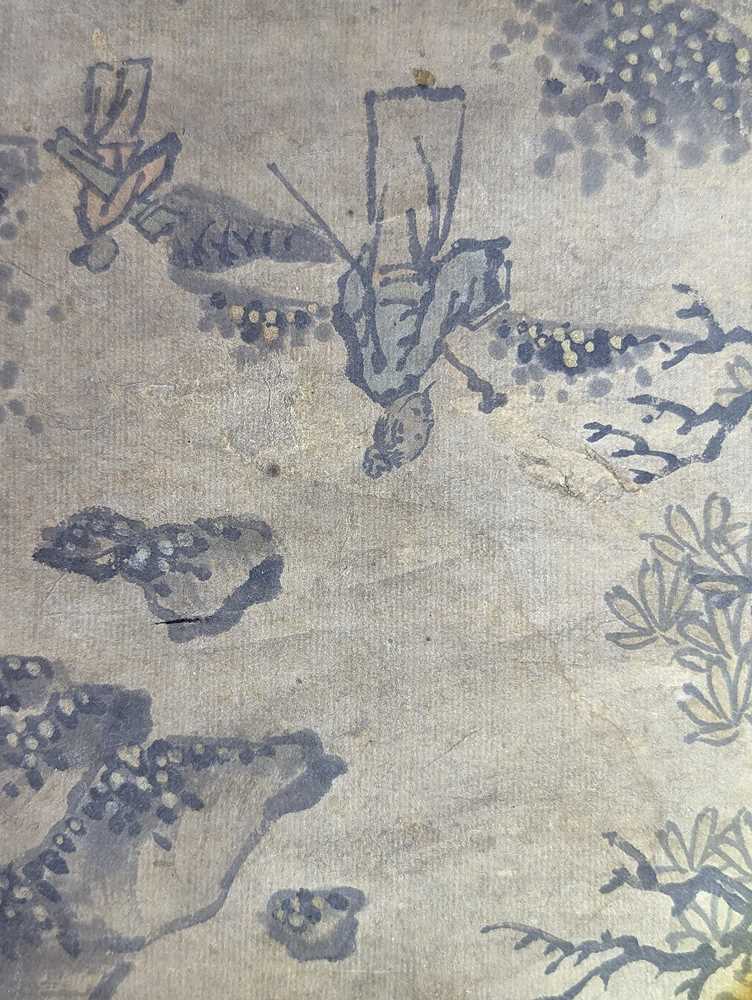 ATTRIBUTED TO WANG YUANKAI Mountain landscape 山水 - Image 19 of 21