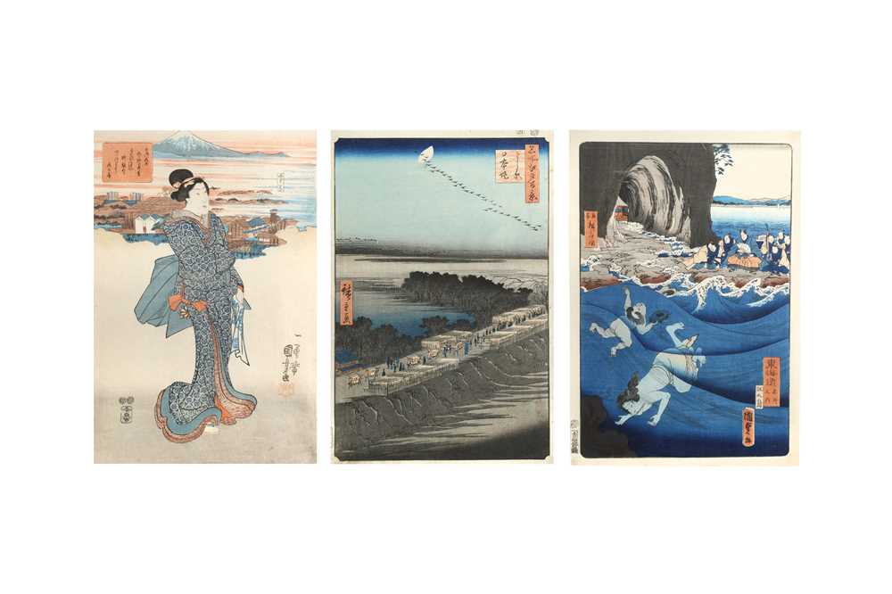 UTAGAWA KUNISADA (1786 – 1865), UTAGAWA HIROSHIGE II (1842 – 1894), UTAGAWA KUNIYOSHI (1798 – 1861) - Image 2 of 48