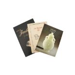 THREE CHINESE JADE CARVING REFERENCE BOOKS 玉雕參考書一組三本