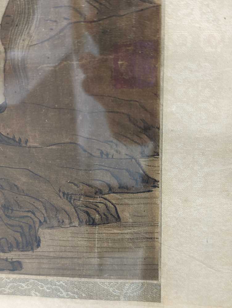 ATTRIBUTED TO ZHOU XUN 周璕（款）(1649-1729) Horses in Landscape 駿馬圖 - Image 18 of 27