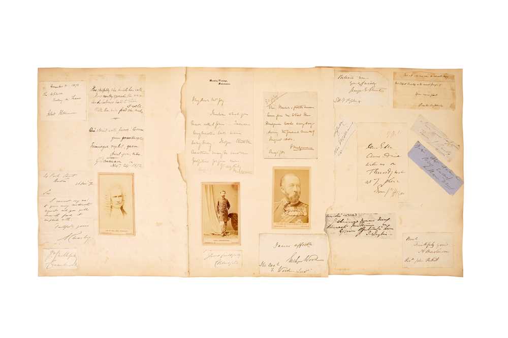 Autograph Collection.- 19th Century - Image 2 of 3