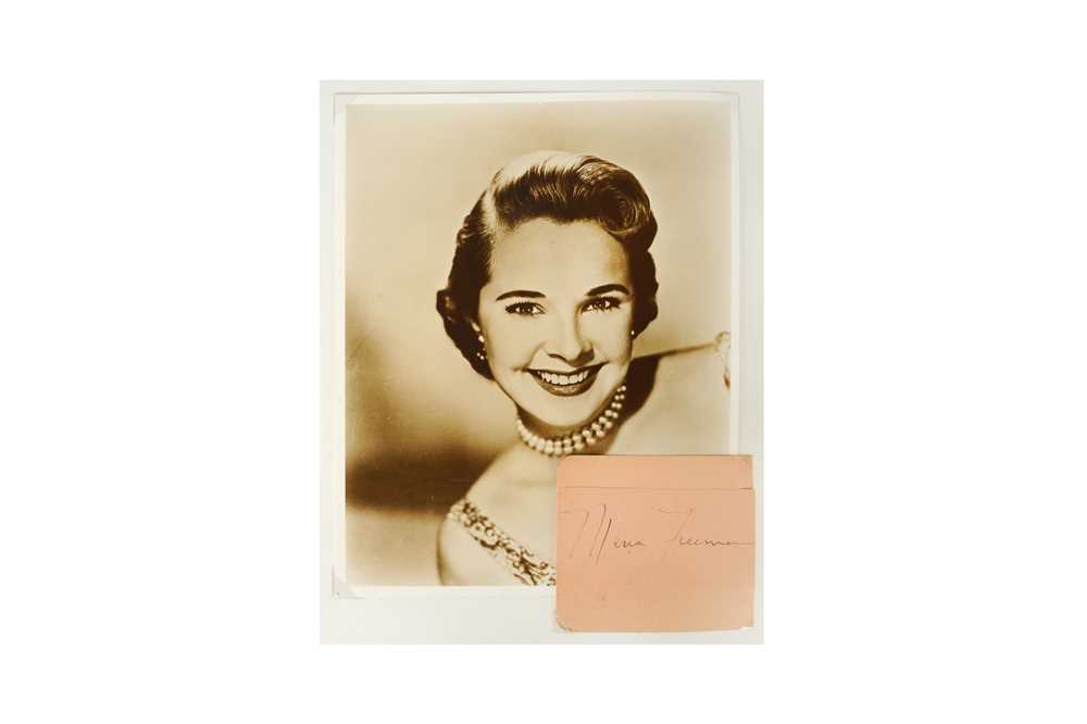 Autograph Collection.- Vintage Film and Entertainment 1930s-1960s - Image 6 of 6