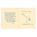 Autograph Album.- Incl. Christopher Robin Milne