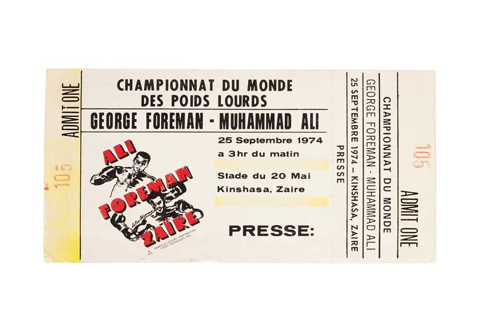 The Rumble in the Jungle.- Muhammad Ali vs George Foreman - Bild 2 aus 3