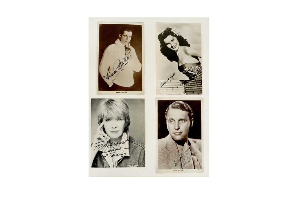 Autograph Collection.- Vintage Film and Entertainment 1930s-1960s - Image 5 of 6