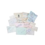 Autograph Collection.- Actors and Entertainers