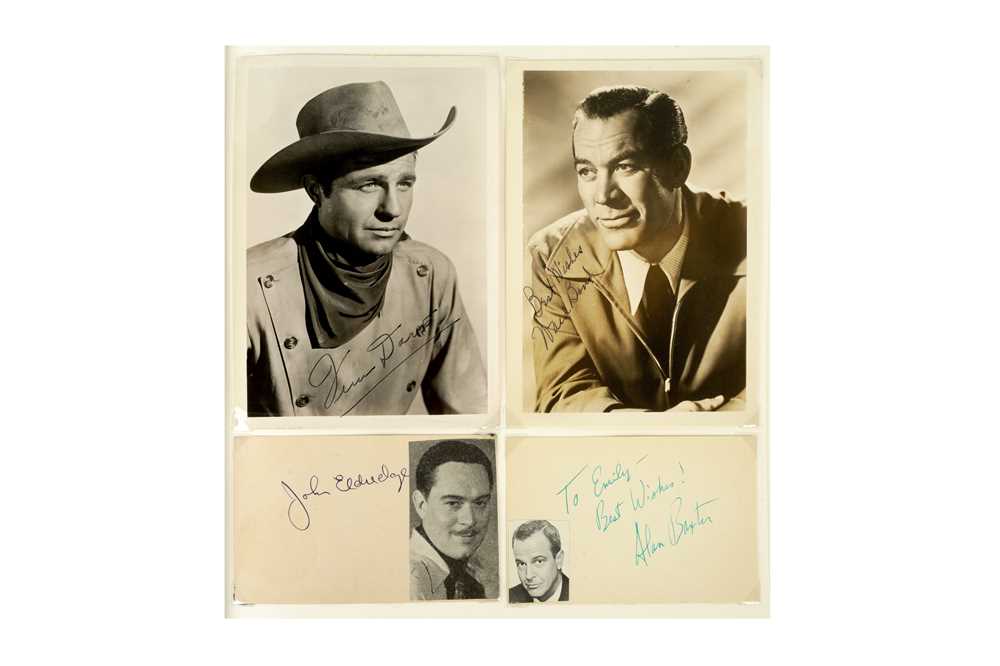 Autograph Collection.-Vintage Film & Entertainment, 1940s-1970s - Image 5 of 6