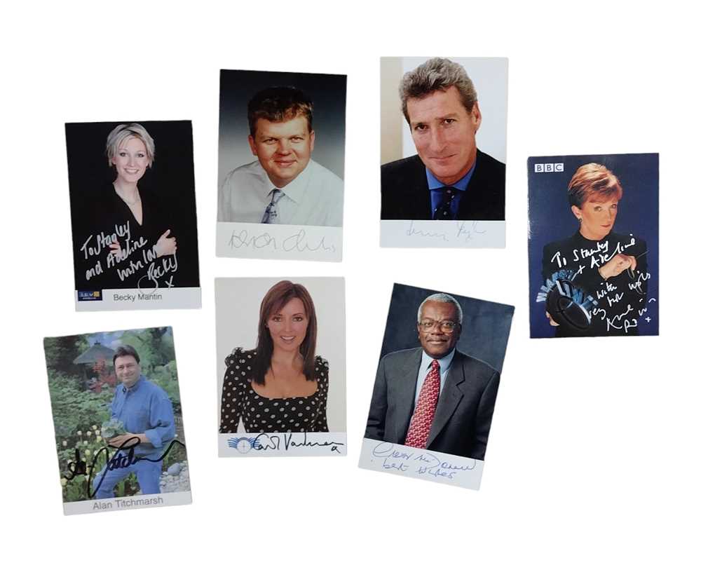 Autograph Collection.- TV Presenters