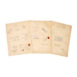 Autograph Collection.- 19th Century