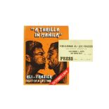 Thrilla in Manila.- Muhammad Ali vs Joe Frazier