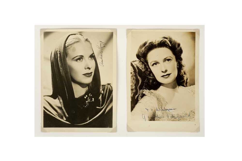 Autograph Collection.- Vintage Film and Entertainment 1930s-1960s - Image 4 of 6