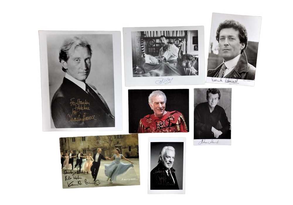 Autograph Collection.- British Actors