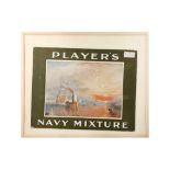 PLAYER'S CIGARETTES SHOWCARDS: NAVY MIXTURE