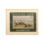 PLAYER'S CIGARETTES SHOWCARDS: COUNTRY LIFE TOBACCO