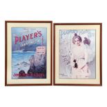 PLAYER'S CIGARETTES SHOWCARDS: NAVY CUT