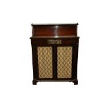 A REGENCY ROSEWOOD AND BRASS INLAID CHIFFONIER, CIRCA 1820