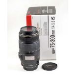 Canon EF 75-300mm f4.5-5.6 IS Image Stabilizer Zoom Lens.