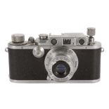 A Leica IIIb Rangefinder Camera