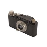 A Leica II (Mod D) Upgraded Rangefinder Camera