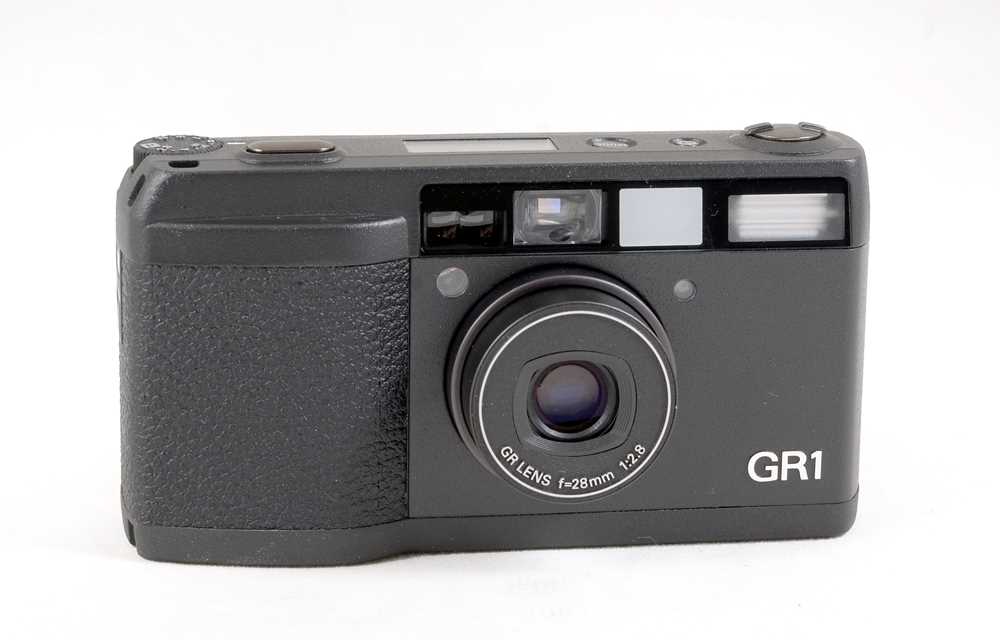 Black Ricoh GR1 Compact Film Camera. - Image 2 of 3