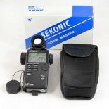 Sekonic Zoom Master L-508 Flash & Ambient Digital Exposure Meter.