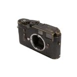 A Black Paint Leica M2 Rangefinder Camera Body