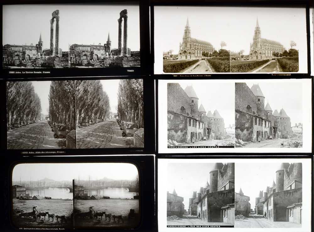 Group of Twenty French Glass Stereo Positives, Paris, Mountaineering etc. - Image 7 of 8