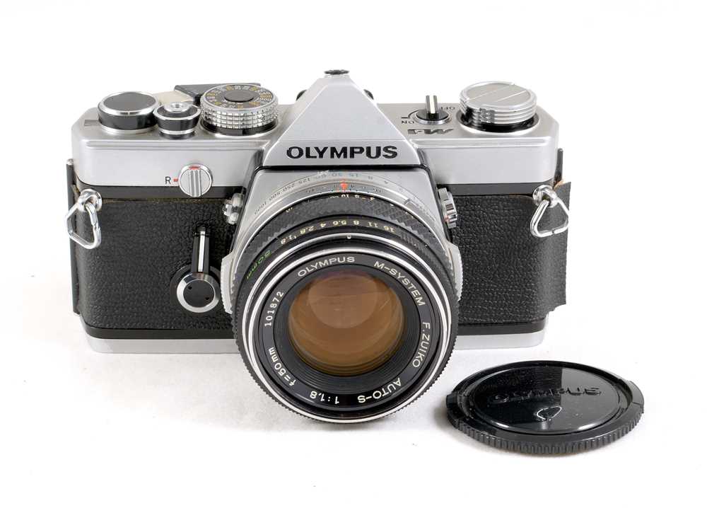 A Rare Olympus M-1 SLR with 50mm M-System Lens. - Image 2 of 3
