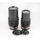 Olympus 200mm OM Telephoto Lenses, f4 & f5 Versions.