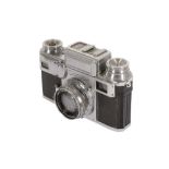 A Zeiss Ikon Contax III Rangefinder Camera