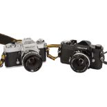 A Pair of Nikon SLR Cameras