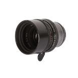 A Taylor Hobson 75mm f/2.6 Cooke Kinetal Cine Lens