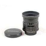 Black Voigtlander 50mm f1.5 Screw Mount Nokton Lens.