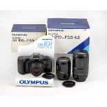 An Olympus OM101 Power Focus Outfit.